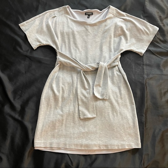 Express Dresses & Skirts - Express Grey Knot Dress Size S